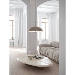 Design for the People Versale - lampe suspendue - Ø 49,5 x 341 cm - brun