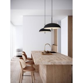 Design for the People Versale - lampe suspendue - Ø 49,5 x 341 cm - noir
