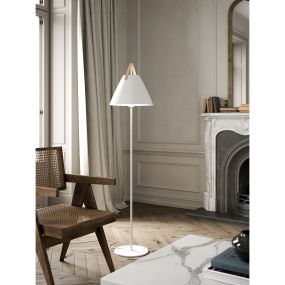 Design for the People Strap - lampadaire - Ø 36 x 153,7 cm - blanc