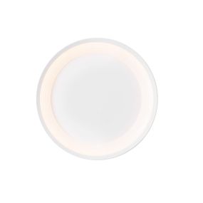 Maxlight Tornado - plafonnier - Ø 29 x 6,5 cm - 10W LED inclus - blanc