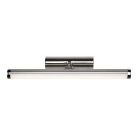 Lucide Belpa I - éclairage de miroir - 37,2 x 10 x 7,6 cm - 7W LED inclus - IP44 - chrome