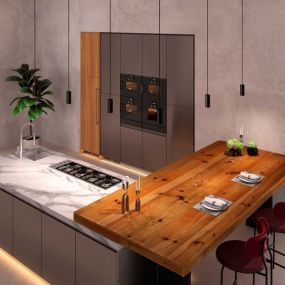 Creative Cables Tube - lampe suspendue 1L - Ø 12,5 x Ø 6 x 190 cm - noir