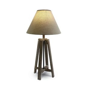 ONE Light Wood Nostalgia - lampe à poser - Ø 30 x 60 cm - marron