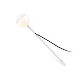 Faro Piccola - spot de sol sur piquet - Ø 12 x 60,5 cm - 6W LED inclus - IP65 - blanc mat