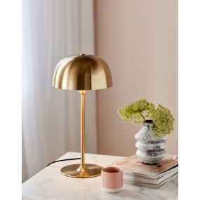 Nordlux Cera - lampe à poser - Ø 24 x 47 cm - laiton