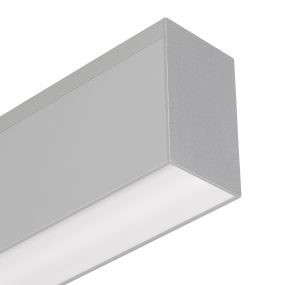 Roi Du Luminaire Slim Line - plafonnier - 178 x 5,5 x 3,3 cm - 34W LED inclus - alu