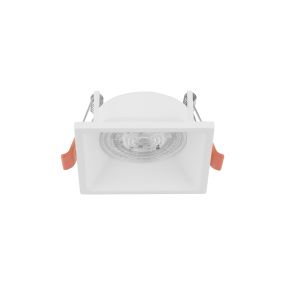 Nova Luce Staff - spot encastré - 75 x 75 mm, 70 x 70 mm format encastré - blanc sable