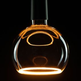 Segula Ampoule LED - Floating Line - Ø 20 x 18,5 cm - E27 - 6W dimmable - 1900K - fumé