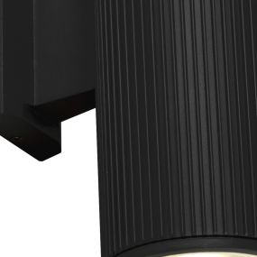 Searchlight Chopwell - applique d'extérieur - 11,5 x 21,5 cm - IP54 - noir