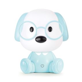 Zuma Line Animals dog - lampe de table - 18 x 20 cm - 3W dimmable led inclus - blue