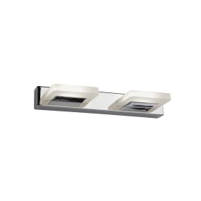 Searchlight Led Wall - applique murale - 30 x 4,5 cm - 7W LED inclus - chrome