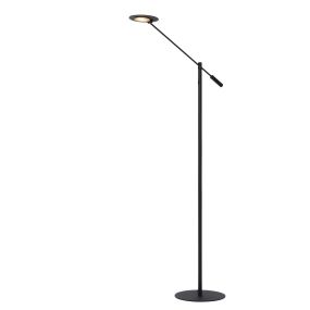 Lucide Anselmo - lampe de lecture - 25 x 25 x 140 - 9W LED inclus - noir