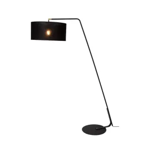 Lucide Kelso - lampadaire - 180 cm - noir