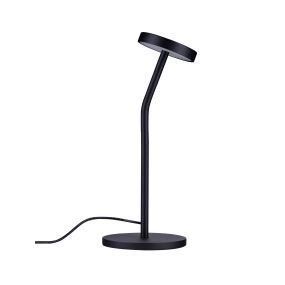 Nova Luce Logos - lampe de table - Ø 14 x 35 cm - 5W LED inclus - noir sablé