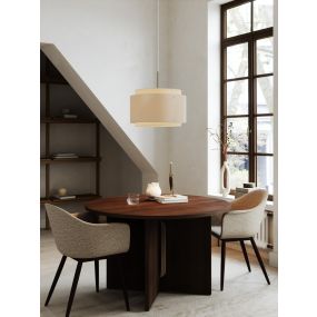 Design For The People Takai - lampe suspendue - Ø 45 x 330 cm - beige