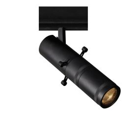 VK Lighting Kona - système de rail magnétique - spot de rail avec zoom, 15°-21° - 13,9 x 6,5 x 30,4 cm - 25W LED inclus - Dimmable 1-10V - noir