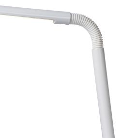 Lucide Gilly - lampe de bureau - 28 x 14 x 49 cm - 3W LED inclus - blanc