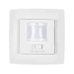 Elmark City - détecteur infrarouge encastré - blanc
