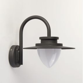 Searchlight Texas - lampe murale extérieure - 24 x 25 cm - 8W LED inclus - IP54 - gris mat