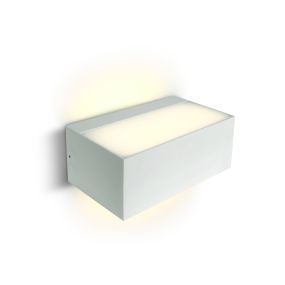ONE Light Appliques intérieures/extérieures - appliques extérieures - 23 x 10 x 9 cm - IP65 - blanc