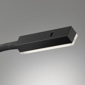 Fischer & Honsel Raik - applique murale avec contrôle gestuel - 4 x 4 x 57 cm - 5W LED inclus - noir mat