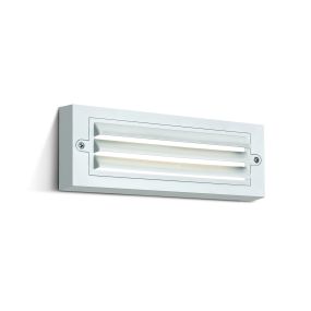 ONE Light Outdoor Wall Bricks I - applique murale extérieure - 25,5 x 9 x 4 cm - 6W LED inclus - IP65 - blanc