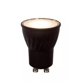 Lucide Spot LED - Ø 3,5 x 4,6 cm - GU10 (mini) - 3,8W dimmable - 2700K - noir