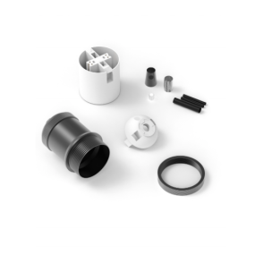 Calex - E27 avec support de câble cylindrique - Ø 5 x 7,1 cm - noir mat