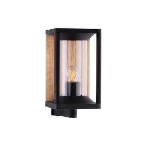 Nova Luce Pacific - applique murale extérieure - 14,5 x 27,6 x 20,6 cm - IP65 - anthracite foncé