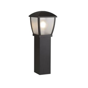 Searchlight Seattle - lampe de jardin - 32 x 32 x 73 cm - IP44 - noir