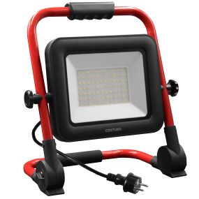 Century Italia Rework - projecteur portable - 33,5 x 20 x 37,5 cm - 70W LED inclus - IP65 - noir et rouge