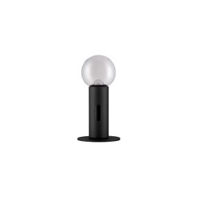 Nova Luce Chronos - lampe à poser - Ø 15 x 30 cm - 11W dimmable LED inclus - noir