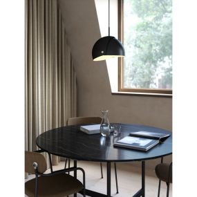 Design For The People Align - lampe suspendue - Ø 33,4 x 327,1 cm - noir