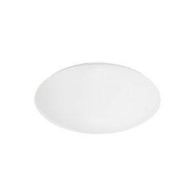 Nova Luce Asterion - plafonnier - Ø 41 x 9,5 cm - 24W LED dimmable inclus - Tuya - blanc
