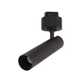 Nova Luce Nap - spot pour système de profilés magnétiques - Ø 3 x 19 cm - 8W LED inclus - noir