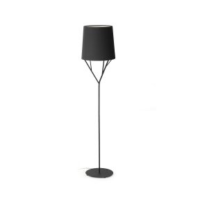 Faro Tree - lampadaire - 167,5 cm - noir mat