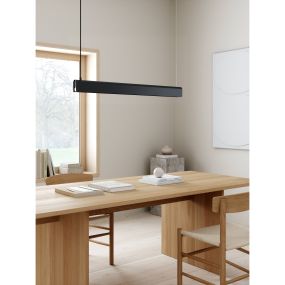 Design for the People Beau 100 - lampe suspendue - 100 x 308,5 cm - 15W LED inclus - noir