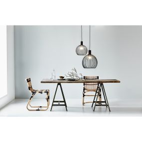 Design for the People Aver 40 - lampe suspendue - Ø 40 x 352,85 cm - noir