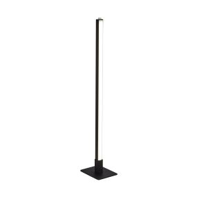 Searchlight Tribeca - lampe à poser - 10 x 8 x 50 cm - 7,8W LED inclus - noir et blanc mat