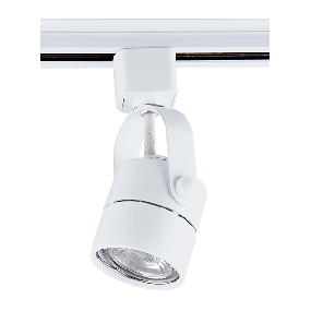 Elmark accessoires pour rail - spot pour rail GU10 - Ø 5,7 x 14,7 cm - IP40 - blanc