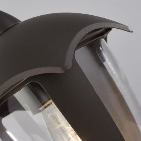 Searchlight Bluebell - lampe murale extérieure - 18 x 26 cm - IP44 - anthracite