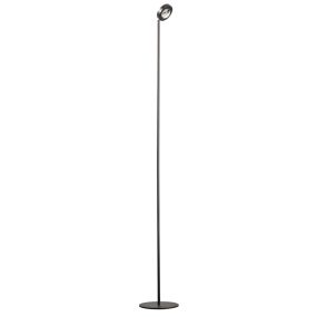 ETH Jake Round - lampadaire - Ø 20 x 154 cm - gradation à 3 niveaux - LED 9W inclus - noir