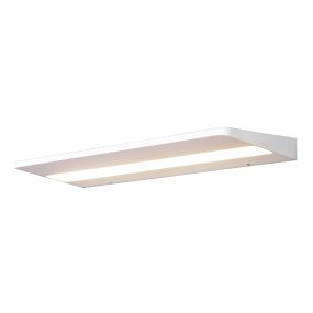 Maxlight Shelf - applique murale - 2 x 12 x 40 cm - 10W LED inclus - blanc