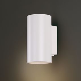 Maxlight Zero - applique murale - 9 x 11 x 17 cm - 8W LED inclus - IP54 - blanc