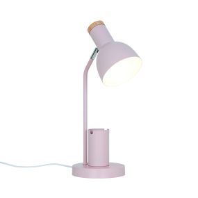 Nordlux Devone - lampe de bureau - Ø 12 x 43,5 x 15 cm - rose poudré