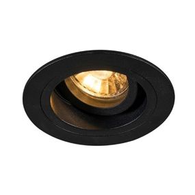 Zuma Line Chuck DL round Next - spot encastré - Ø 92 mm, Ø 80 mm à encastrer - noir