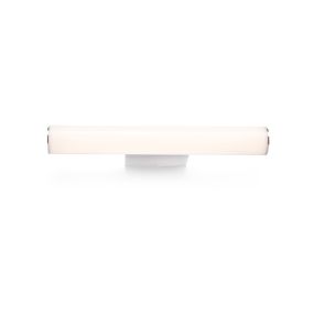 Faro Volga - applique murale - 31 x 8 x 4 cm - 5W LED inclus - IP44 - chrome brillant