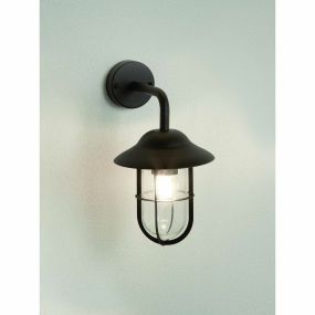 Searchlight Toronto - applique d'extérieur - 17 x 31 cm - IP44 - noir mat