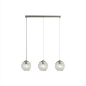 Searchlight Pendants - lampe suspendue - 80 x 20 x 150 cm - argent satiné