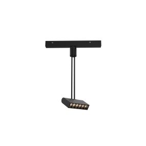 Nova Luce Planet - point lumineux système de rail magnétique - 30° - 10,4 x 2,2 x 31,2 cm - 6W LED inclus - noir sable